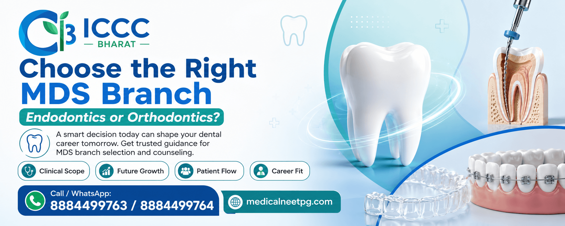 Endodontics vs. Orthodontics: Choosing Your Ideal MDS Specialization in India