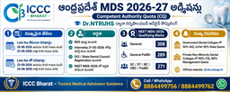 ఆంధ్రప్రదేశ్ MDS 2026-27 CQ అడ్మిషన్లు – విద్యార్థులు తప్పక తెలుసుకోవాల్సిన పూర్తి సమాచారం